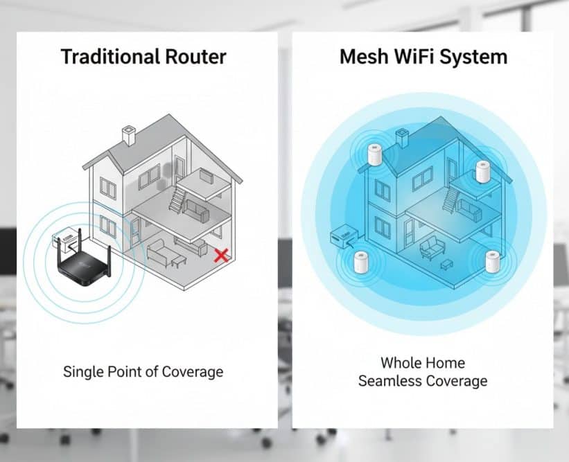 router and wifi system