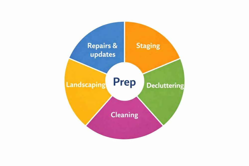 diagram for prep selling a home